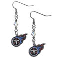 Tennessee Titans Crystal Dangle Earrings